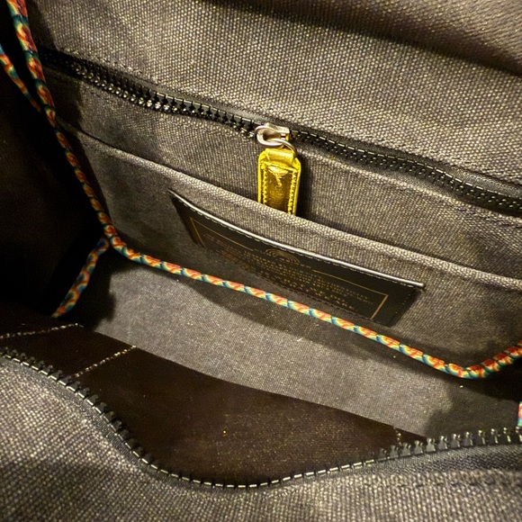 Kurt Geiger Rainbow Wave Tote with Black Accents - Picture 10 of 12